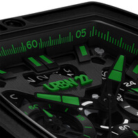 URBN22 URBN22 Onyx Nuclear Green streetlife chronograaf horloge