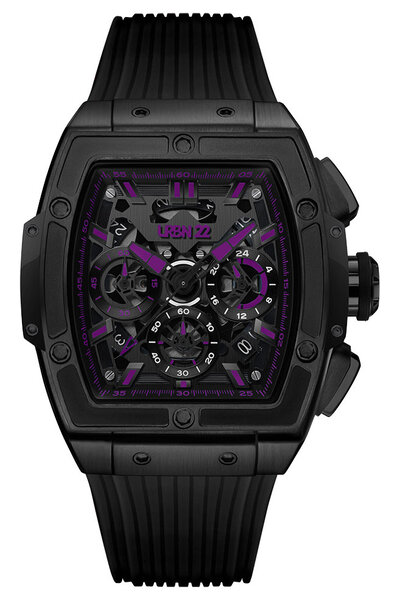 URBN22 Onyx Striking Purple streetlife chronograaf horloge