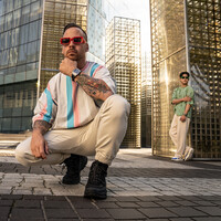 URBN22 URBN22 Evolve Dark Future streetlife chronograaf horloge