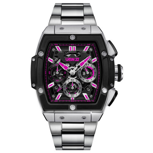URBN22 Iron Rebelious Pink streetlife horloge