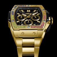 URBN22 Exclusive Golden Gambler streetlife chronograaf horloge