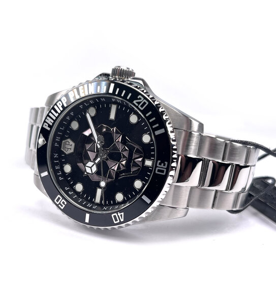 Philipp Plein Philipp Plein PWOAA0522 The Skull Diver horloge 44 mm