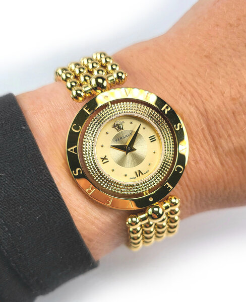 Versace Versace VE7901623 Eon dameshorloge goud 34 mm