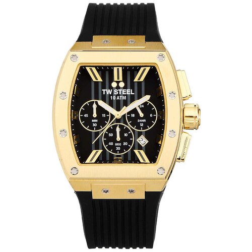 TW Steel TWTO2 Tonneau chronograaf horloge