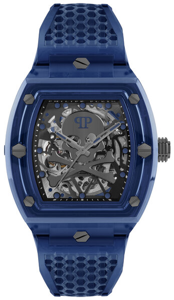 Philipp Plein Philipp Plein PWPTA0324 The Skeleton Crystal automatisch horloge