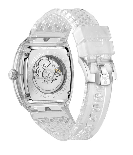 Philipp Plein Philipp Plein PWPTA0524 The Skeleton Crystal automatisch horloge