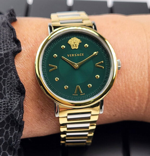 Versace Versace VEVD01021 Pop Chic dameshorloge 36 mm