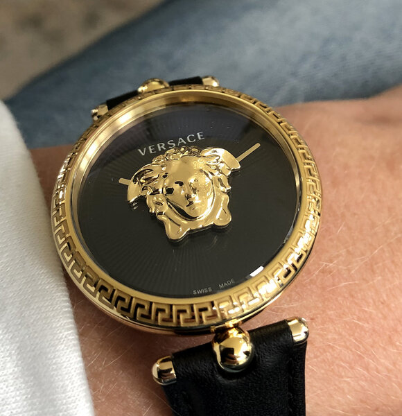 Versace Versace VECQ01120 Palazzo dames horloge 34 mm