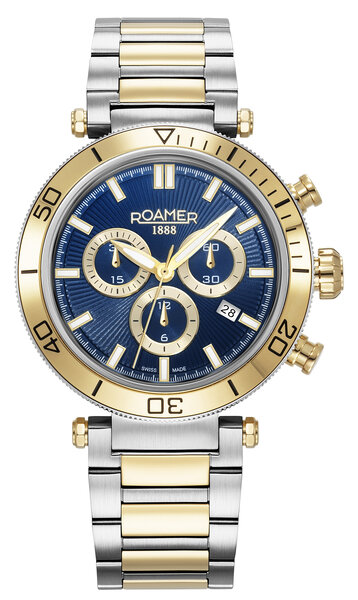 Roamer Roamer Toscana 994837 47 45 20 chronograaf horloge 43 mm