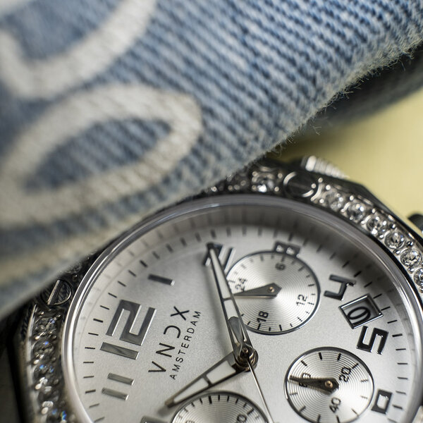 VNDX Amsterdam VNDX The One Silver White MS12886-02 dameshorloge