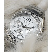 VNDX Amsterdam VNDX The One Silver White MS12886-02 dameshorloge