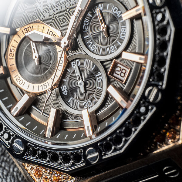 VNDX Amsterdam VNDX Wise Man Steel Stones Rose Gold MR11880-16 horloge