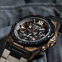 VNDX Amsterdam VNDX Wise Man Steel Stones Rose Gold MR11880-16 horloge