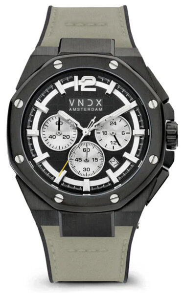 VNDX Amsterdam VNDX Wise Man Silicon Black LB11899-01 horloge