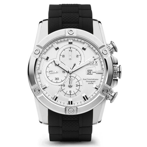 VNDX Young Rebel Big Boy Silver White LS33047-02 horloge