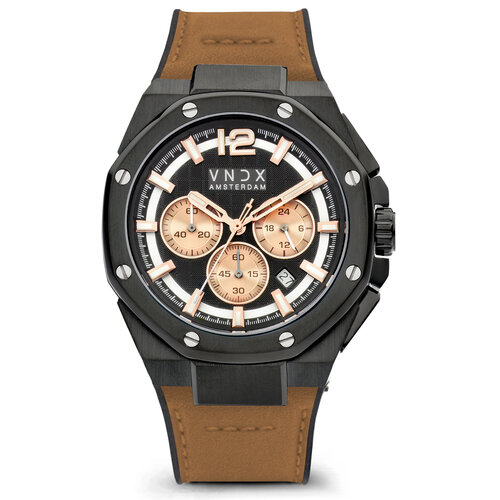 VNDX Wise Man Silicon Bruin LB11899-17 horloge