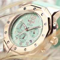 VNDX Amsterdam VNDX Ibiza Rebel Rose Gold Turquoise LR12810-25 horloge