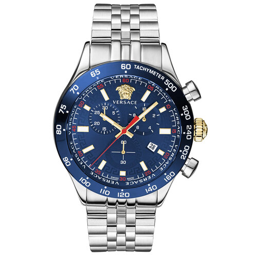 Versace VE2U01024 Hellenyium Chrono horloge 43 mm