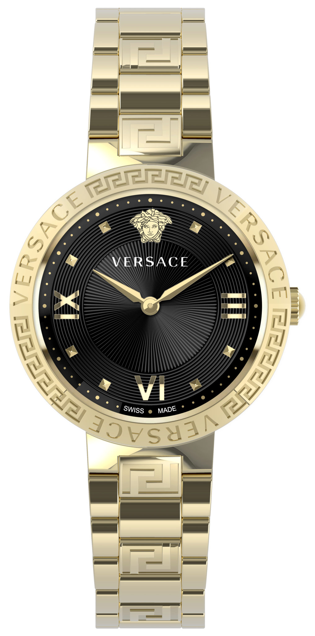 Versace VE2K00721 Greca Lady horloge: Tijdloos design!