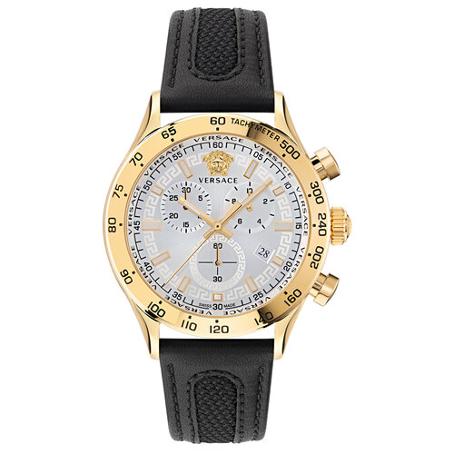 Versace VE2U00222 Hellenyium Chrono horloge 43 mm