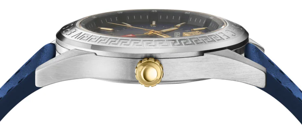 Versace Versace VEAFA0124 V-Code GMT horloge 42 mm