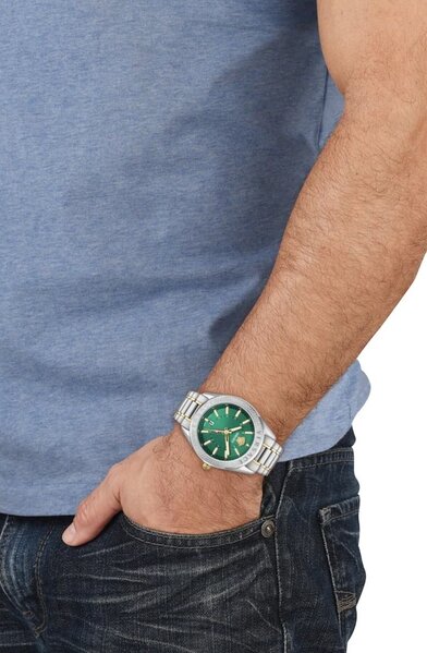 Versace Versace VEAFA0524 V-Code GMT horloge 42 mm