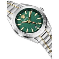 Versace Versace VEAFA0524 V-Code GMT horloge 42 mm