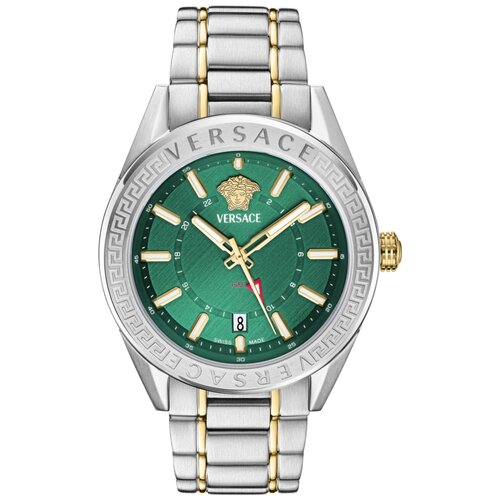 Versace VEAFA0524 V-Code GMT horloge 42 mm