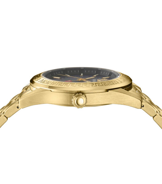 Versace Versace VEAFA0724 V-Code GMT horloge 42 mm