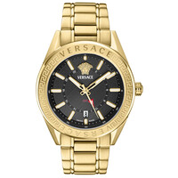 Versace Versace VEAFA0724 V-Code GMT horloge 42 mm