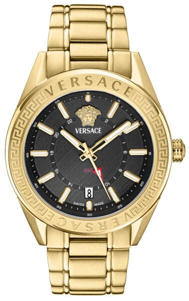 Versace Versace VEAFA0724 V-Code GMT horloge 42 mm