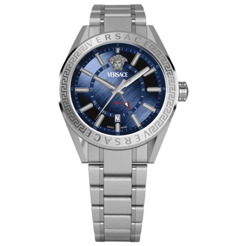 Versace VEAFA0424 V-Code GMT horloge 42 mm