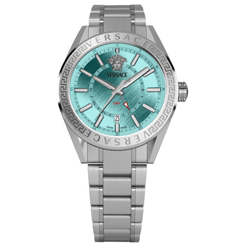 Versace VEAFA0324 V-Code GMT horloge 42 mm