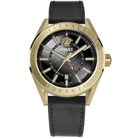 Versace Versace VEAFA0224 V-Code GMT horloge 42 mm