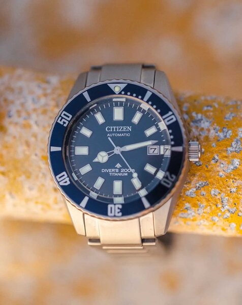 Citizen Citizen NB6021-68L Promaster Marine titanium horloge DEMO