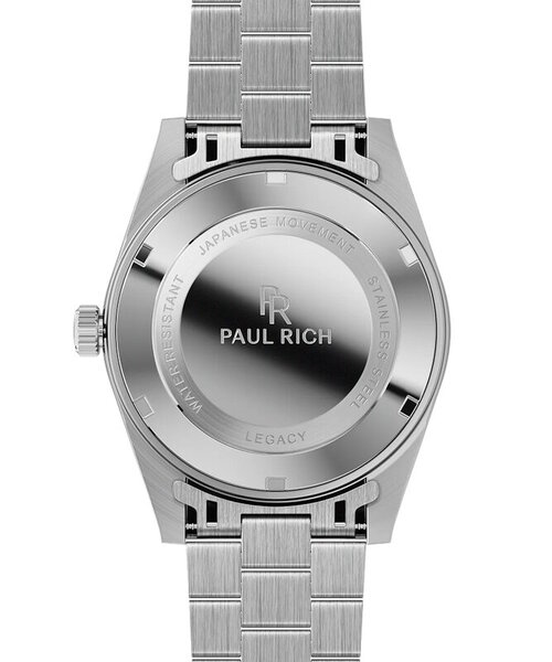 Paul Rich Paul Rich Legacy Aventurine Silver Blue LEG02 horloge