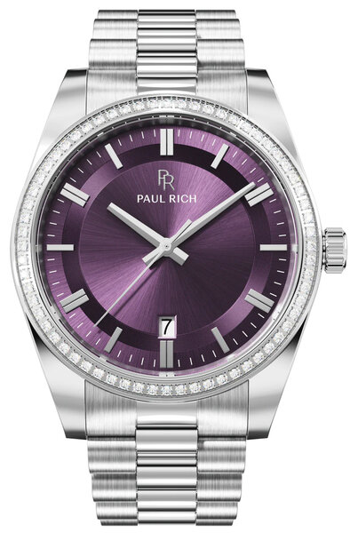 Paul Rich Paul Rich Legacy Silver Plum LEG10 horloge