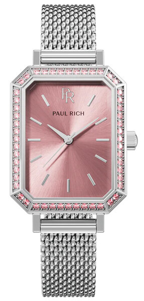 Paul Rich Paul Rich Icon Silver Pink ICO02 dameshorloge