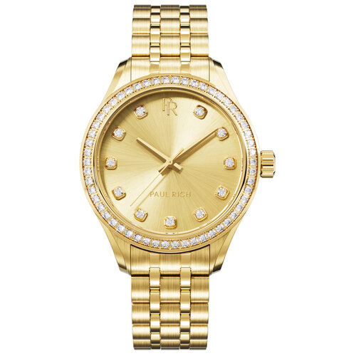 Paul Rich Crystelle All Gold CRY04 dameshorloge