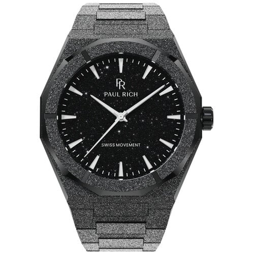 Paul Rich Frosted Star Dust II Void Black VOID03 horloge