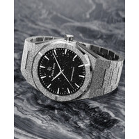 Paul Rich Paul Rich Frosted Star Dust II Void Silver Black VOID04 horloge