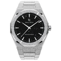 Paul Rich Paul Rich Frosted Star Dust II Void Silver Black VOID04 horloge
