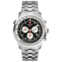 Swiss Alpine Military Swiss Alpine Military 7078.9137 chronograaf heren horloge 45 mm