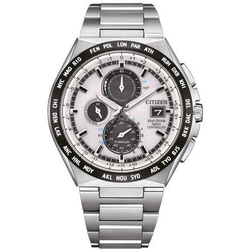 Citizen AT8238-84A Radio Controlled Super Titanium horloge