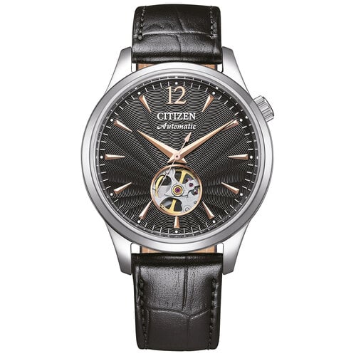 Citizen NH9131-14E Mechanical Open Hearth horloge