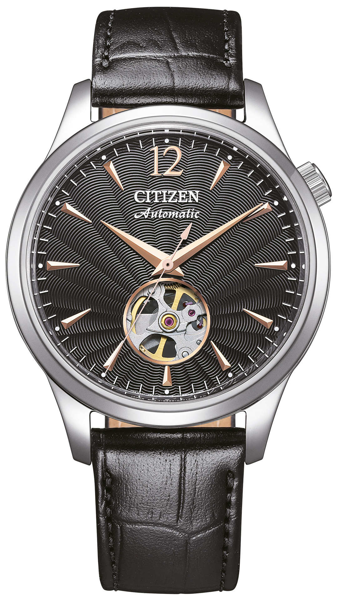 Citizen NH9131-14E Mechanical Open Hearth horloge