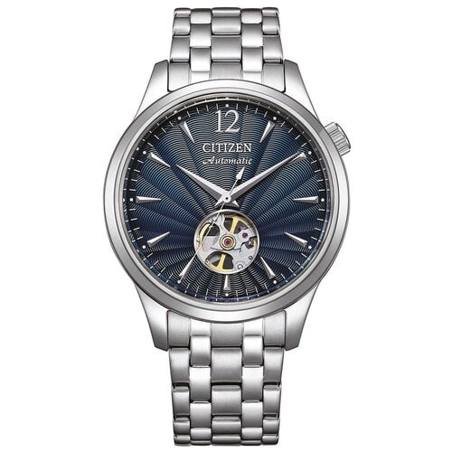 Citizen NH9131-73L Mechanical Open Hearth horloge