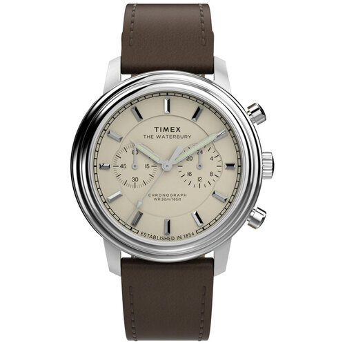 Timex TW2Y23500 Waterbury Metropolitan Chronograph horloge