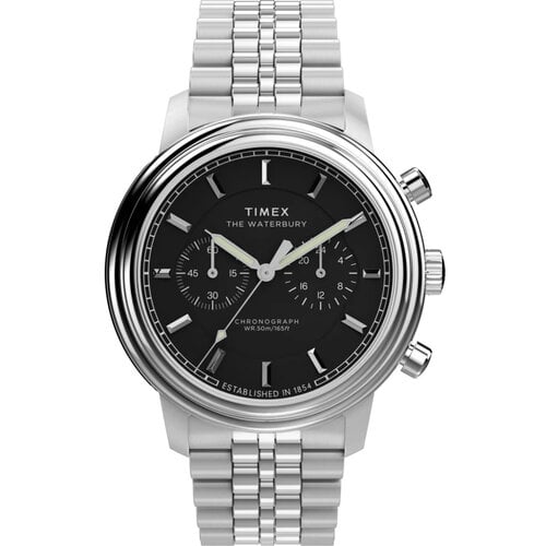 Timex TW2Y23400 Waterbury Metropolitan Chronograph horloge