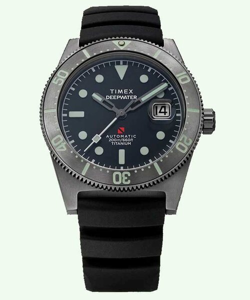 Timex Timex TW2W73800 Deep Water Reef Titanium Automatic horloge